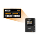 COMICA BoomX-D PRO D2 ワイヤレスカメラマイク ビデオマイク ワイヤレスラベリアマイク 2.4G無線 2台送信機 1台受信機セット 国内正規品