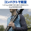 BENRO TSL08AN00 ベンロ スリム アルミニウム三脚 耐荷重4kg トラベル三脚 0型4段 国内正規品