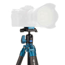 BENRO TSSL08CN00P スーパースリム カーボン三脚 自由雲台  耐荷重4kg トラベル三脚 ローアングル撮影 4段 最大直径28.6mm 国内正規品