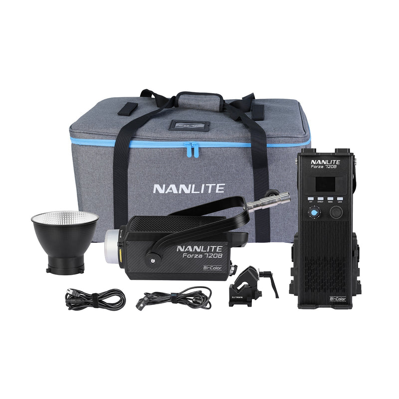 NANLITE Forza 720B ナンライト バイカラー LEDスポットライト スタジオライト 撮影用ライト ポートレート 高輝度 定常光ライト