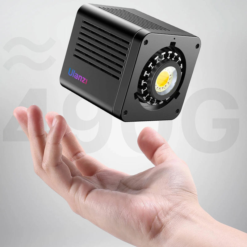 Ulanzi 40W RGBLEDライト 撮影用ライト 50W 色温度2500-6500K CRI95 TLCI96 L024