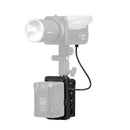 NANLITE BT-BG-V Vマウントバッテリーグリップ DCコネクター付き Forza 60シリーズ FC-60B 対応