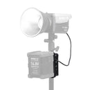 NANLITE BT-BG-XLR4II Vマウントバッテリーグリップ 4ピンXLRコネクター付き Forza 150シリーズ FC-120B 対応