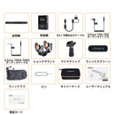 COMICA VM30 ワイヤレスショットガンマイク ワイヤレスマイク 外付けマイク 無段階ゲイン調整 超単一指向性マイク カメラ スマートフォン Vlog YouTube 録音 ビデオ撮影
