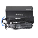 BENRO FBAT03CNMVX20 バット カーボンファイバー三脚 耐荷重12kg トラベル三脚 0型3段 ボール雲台 アルカスイス互換 国内正規品