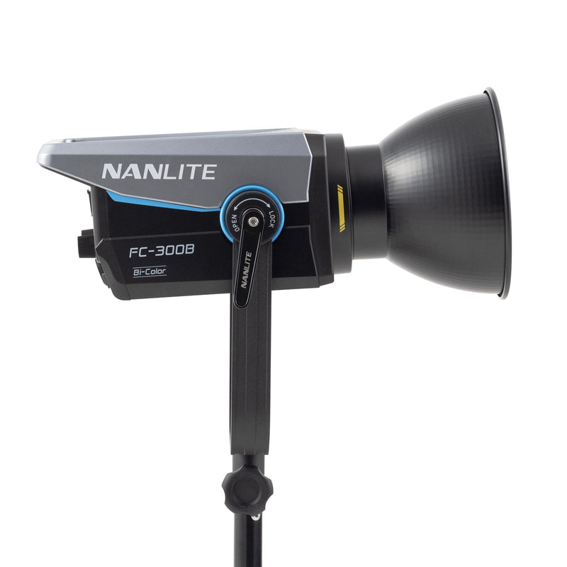 NANLITE FC-300B 撮影用ライト LEDスタジオライト バイカラー 350W 2700-6500K アプリ操作 ボーエンズマウント ケース付き 国内正規品