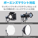 NANLITE FC-300B 撮影用ライト LEDスタジオライト バイカラー 350W 2700-6500K アプリ操作 ボーエンズマウント ケース付き 国内正規品