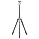 BENRO FRHN14CVX20 ベンロ ライノ カーボン三脚 ボール雲台 耐荷重16kg 最大脚径25.2mm ローアングル撮影 4段 ボタン式ロック 一脚 軽量 コンパクト 国内正規品