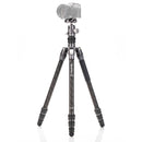 BENRO FRHN14CVX20 ベンロ ライノ カーボン三脚 ボール雲台 耐荷重16kg 最大脚径25.2mm ローアングル撮影 4段 ボタン式ロック 一脚 軽量 コンパクト 国内正規品