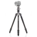 BENRO FRHN24CVX25 ベンロ ライノ カーボン三脚 ボール雲台 耐荷重18kg 最大脚径28.6mm ローアングル撮影 2型 4段 一脚 コンパクト アルカスイス互換 国内正規品