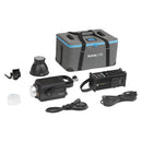 NANLITE Forza 500B II 撮影用ライト スタジオライト 580W 色温度2700-6500K 580W GM調整 CRI平均96 専用ケース付属