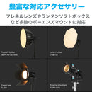 NANLITE Forza 500 II 撮影用ライト LEDライト 色温度5600K 560W GM調整 CRI96 TLCI97 スポットライト 定常光ライト ポートレート 専用ケース付属