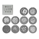 NANLITE AS-GB-FMM-SET2 FMマウント プロジェクションアタッチメント GOBOディスクセット2