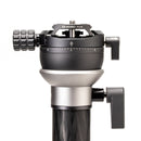 Benro SupaDupa MSDPL46C カーボン一脚 スポーツ撮影 野鳥撮影 レバー式 望遠レンズ 6段 レベリングベース付き 国内正規品