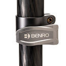 Benro SupaDupa MSDPL46C カーボン一脚 スポーツ撮影 野鳥撮影 レバー式 望遠レンズ 6段 レベリングベース付き 国内正規品