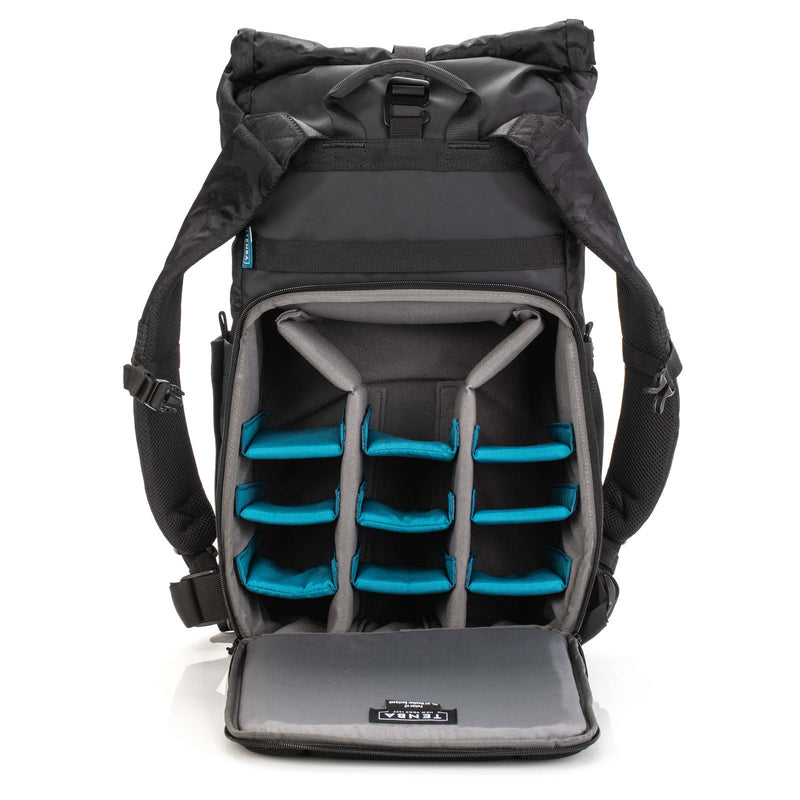 TENBA Fulton v2 All Weather Backpack  テンバ フルトン バックパック 16L ブラック/ブラックカモ カメラバッグ リュック V637-738 国内正規品