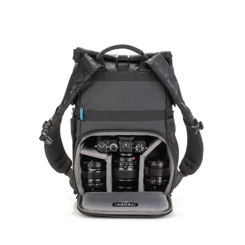 TENBA Fulton v2 All Weather Backpack  テンバ フルトン バックパック 10L ブラック/ブラックカモ カメラバッグ リュック V637-732 国内正規品