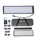 NANLITE PavoSlim 60CL 撮影用ライト パネルライト RGBWW RGBライト 72W 2700-7500K GM調整 アプリ操作 天吊り フルカラー 動画撮影 ライブ配信 国内正規品