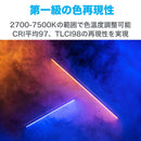 NANLITE PavoTube II 15C チューブ型撮影用ライト RGBライト LEDライト 36000色調光 色温度2700-7500K GM調整 アプリ対応 物撮り ポートレート PV撮影 MV撮影 12ヶ月保証