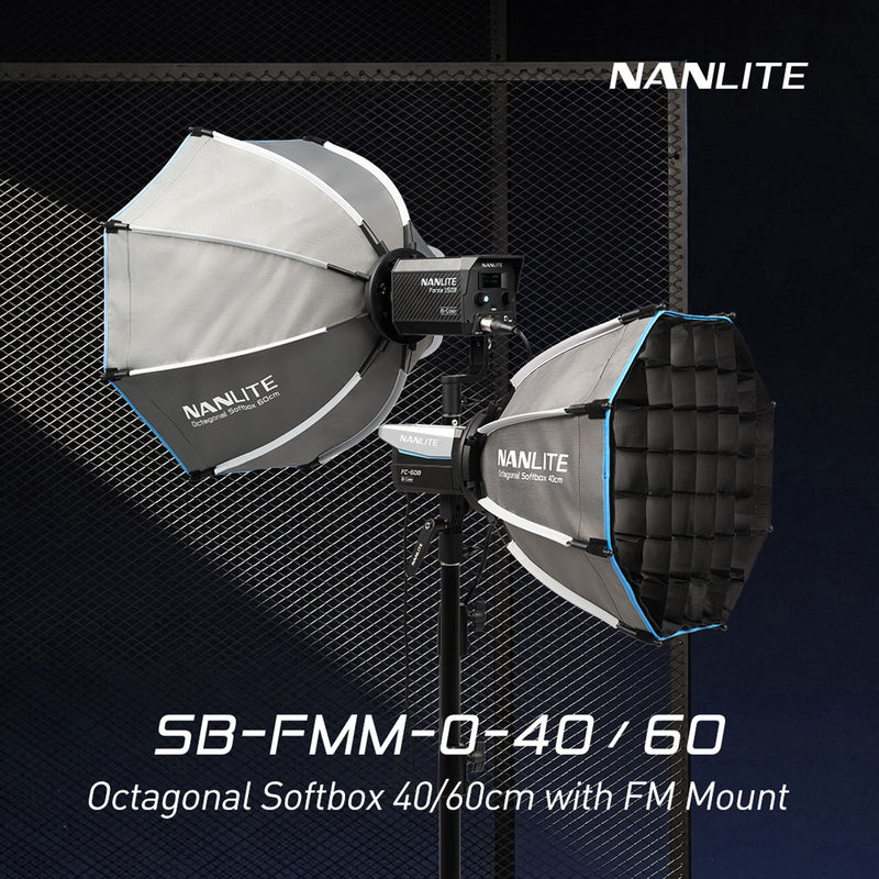 NANLITE オクタゴナルソフトボックス 60cm FMマウント付き SB-FMM-O-60