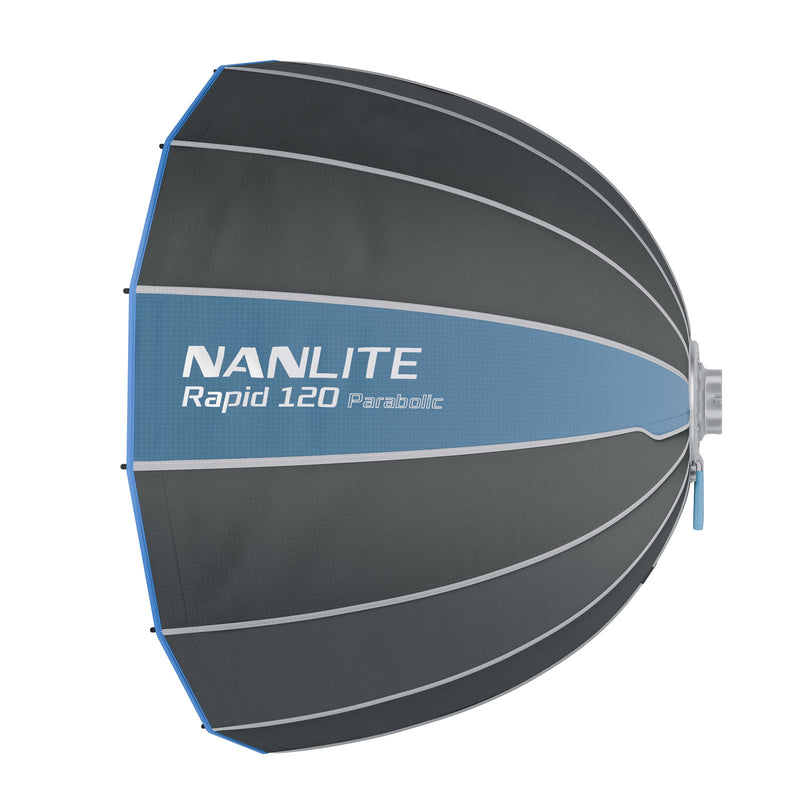 NANLITE Rapid 120 SB-RP120 パラボリックソフトボックス 120cm ボーエンズマウント  ワンタッチ折りたたみ式