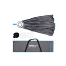 NANLITE Rapid 120 SB-RP120 パラボリックソフトボックス 120cm ボーエンズマウント  ワンタッチ折りたたみ式