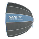 NANLITE Rapid 90 SB-RP90 パラボリックソフトボックス 90cm ボーエンズマウント ワンタッチ折りたたみ式
