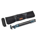 BENRO TCBH15N00P シアンバード カーボン/アルミ三脚 カメラ用三脚 自由雲台 耐荷重4kg 5段 レバー式ロック 国内正規品