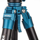 BENRO TSSL08AN00P ベンロ スーパースリム アルミ三脚 自由雲台  耐荷重4kg 最大直径21.8mm トラベル三脚 0型4段  国内正規品