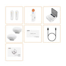 COMICA Vimo S-MI ブラック ワイヤレスマイク ラベリアマイク ノイズキャンセリング モニター 2.4GHz 伝送距離200m  iPhone iPad MFI認定 充電ケース付き 国内正規品