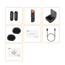 COMICA Vimo S-UC ワイヤレスマイク ラベリアマイク ノイズキャンセリング モニター 2.4GHz 伝送距離200m スマートフォン タブレット PC対応 Type-C 充電ケース付き 国内正規品