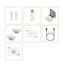 COMICA Vimo S-UC ワイヤレスマイク ラベリアマイク ノイズキャンセリング モニター 2.4GHz 伝送距離200m スマートフォン タブレット PC対応 Type-C 充電ケース付き 国内正規品