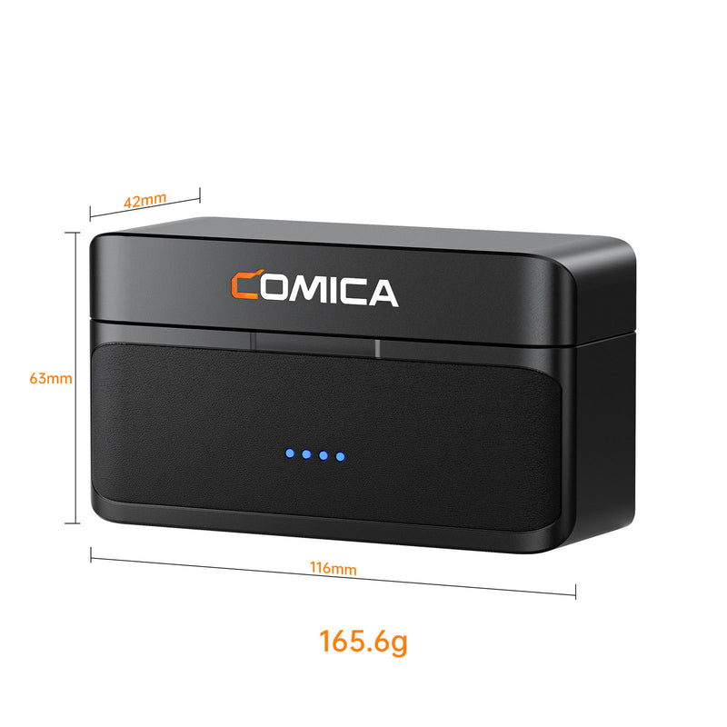 COMICA BooMax ワイヤレスマイク 32ビットフロート内部収録対応 ブラック