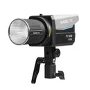 NANLITE FC-60B 撮影用ライト 出力78W 色温度2700-6500K CRI96 TLCI98 超軽量 バイカラー LED 定常光 12種類照明効果 アプリ操作 ボーエンズマウント 静音 ケース付き 国内正規品