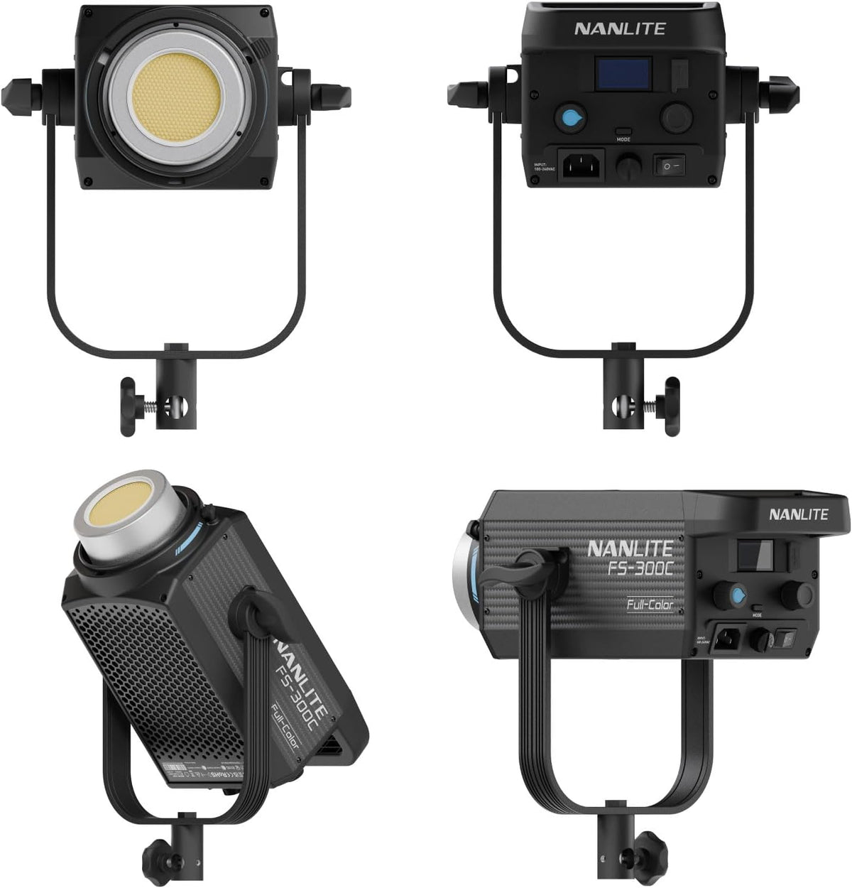 NANLITE FS-300C 撮影用ライト LEDスタジオライト 300W RGBライト