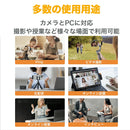 COMICA Vimo S-UC ワイヤレスマイク ラベリアマイク ノイズキャンセリング モニター 2.4GHz 伝送距離200m スマートフォン タブレット PC対応 Type-C 充電ケース付き 国内正規品