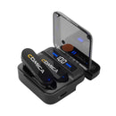 COMICA Vimo S-UC ワイヤレスマイク ラベリアマイク ノイズキャンセリング モニター 2.4GHz 伝送距離200m スマートフォン タブレット PC対応 Type-C 充電ケース付き 国内正規品