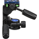 Benro HD3A 3ウェイ雲台 マグネシウム製 PU60プレート付属