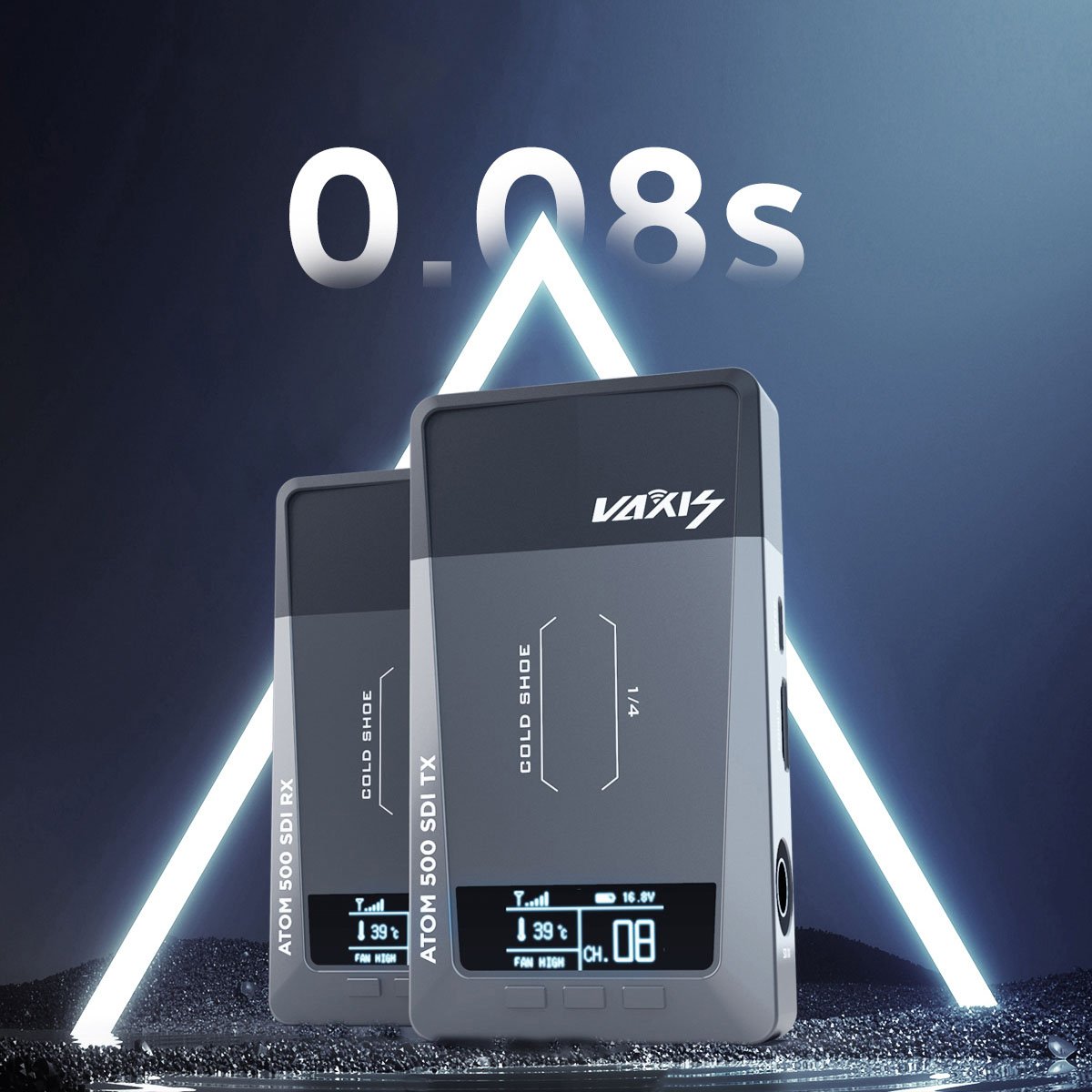 Vaxis ATOM 500 SDI 画像転送機 トランスミッター 屋外利用可能 DFS